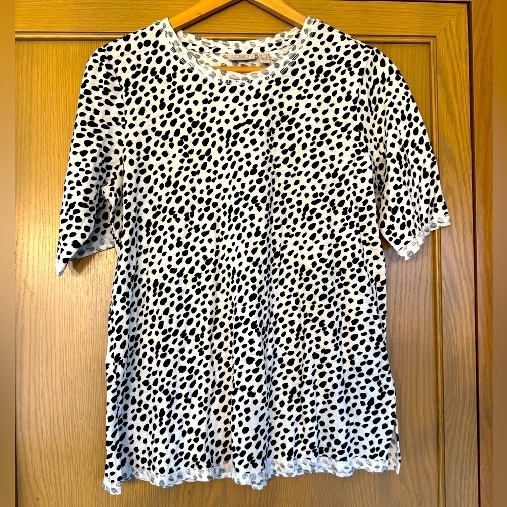 Logo by Lori Goldstein Swing Top Short Sleeve Tee / Cotton / xsmall